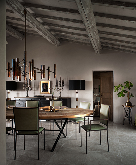 The copper tube chandelier preview 2