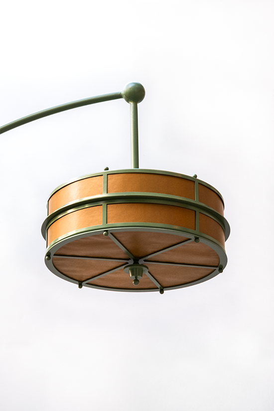 The poggibonsi hanging lamp details