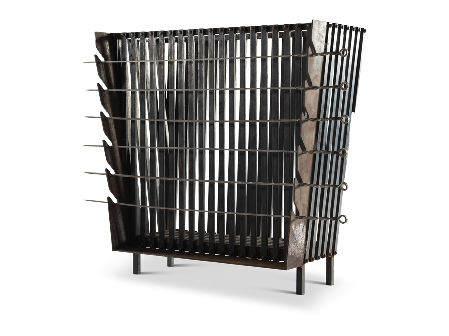 The roasting grate main