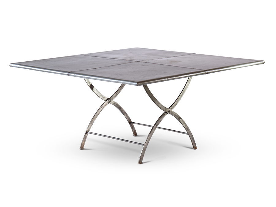 The zink garden table main